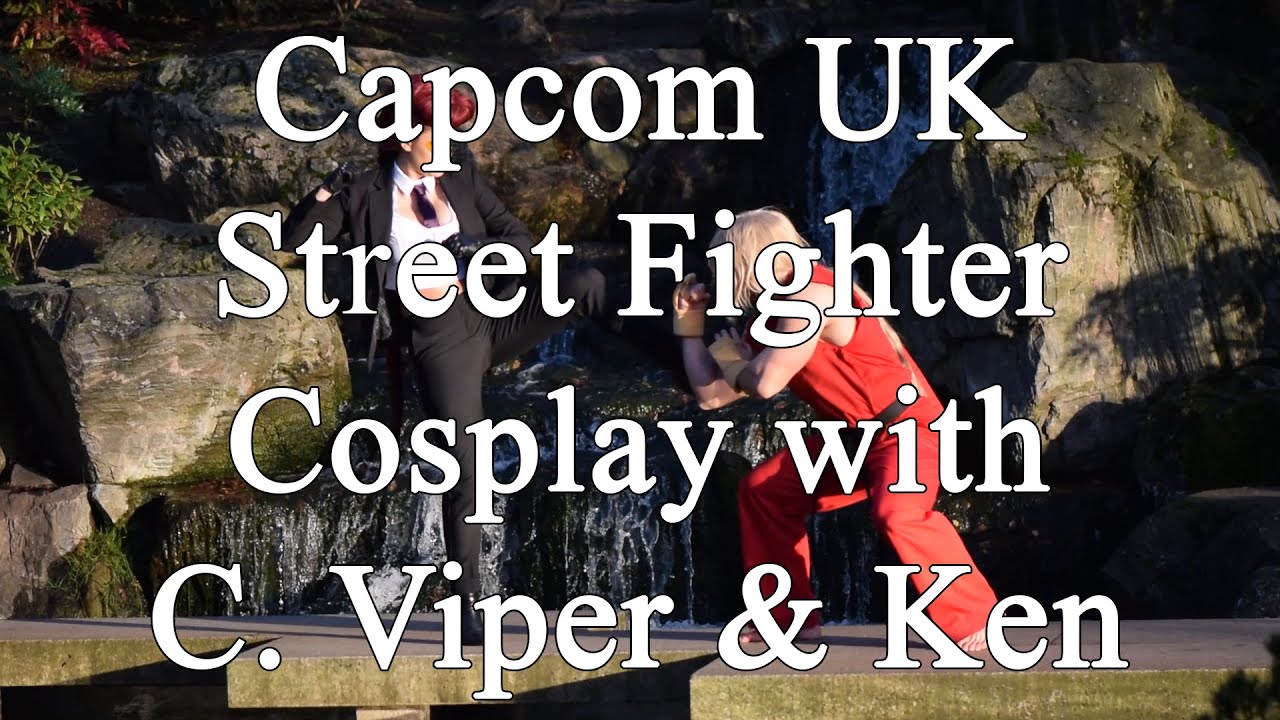 Capcom UK Street Fighter Cosplay with Crimson Viper & Ken dead rising 4 trainer