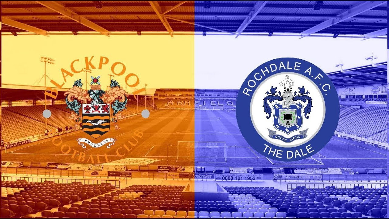 Blackpool Vs Rochdale Match Vlog - EFL League 1 - 17/18