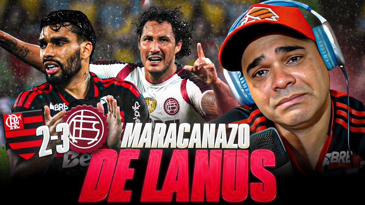 ¡Maracanazo! React Flamengo, al 3-2 de Lanús en la Recopa Sudamericana