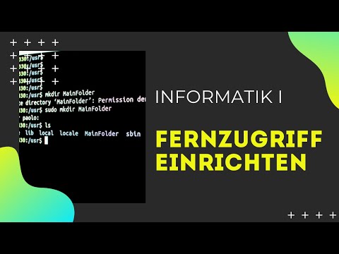 [Info I] Fernzugriff einrichten (Windows)