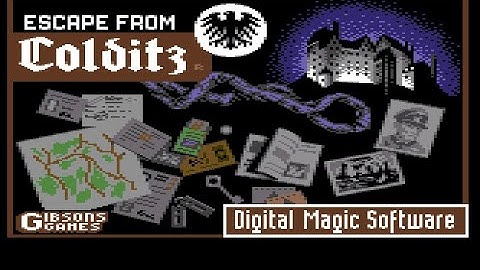Escape from Colditz - a cancelled isometric adventure for the Commodore 64