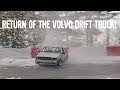 RETURN OF THE VOLVO DRIFT TRUCK + MISS HUFF TANDEMS WITH A 350Z!