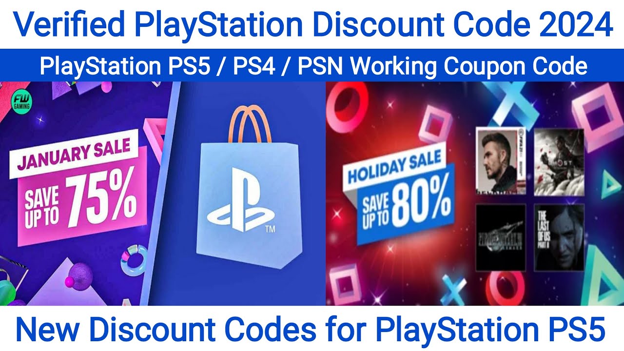 PlayStation Discount Codes 2024 PS4 Discount Codes 2024 Discount