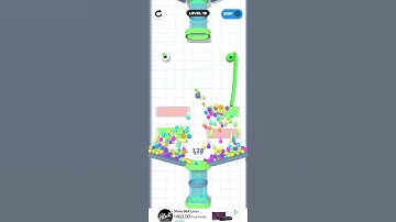 Rope And Balls Level 19 | Solve The puzzle | Draw a Rope Path in the Right Place | Mind Puzzle Game