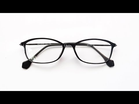 Frame Kacamata Minus Kotak Kecil Unisex Import ROPM KP25 Black Gloss IG @tokooptikmelisa