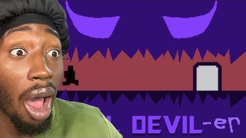 THE ULTIMATE TROLL GAME JUST GOT WORST | Level Devil-er