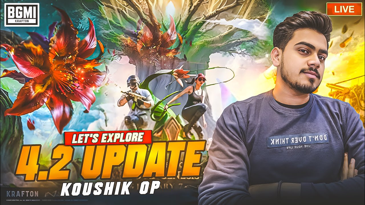 🔴 LIVE: BGMI 4.2 UPDATE IS HERE! 😱 | 30 KILL CHALLENGE 🔥