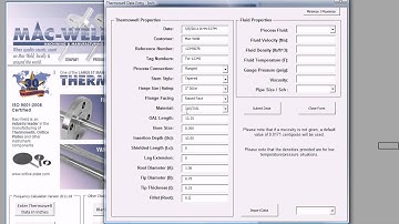 Mac-Weld Wake Frequency Calculation Software - ASME PTC 19.3 2010