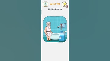 DOP 2: Delete One Part Level 106 Walkthrough Solution #shorts #DOP2