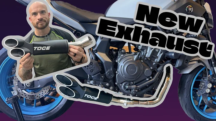 TOCE Exhaust INSTALL on 2025 Yamaha MT07