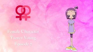 Female Character Viewer Voting Episode 7