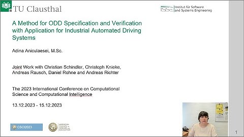 A Method for ODD Specification and Verification with Application for Industrial ADS