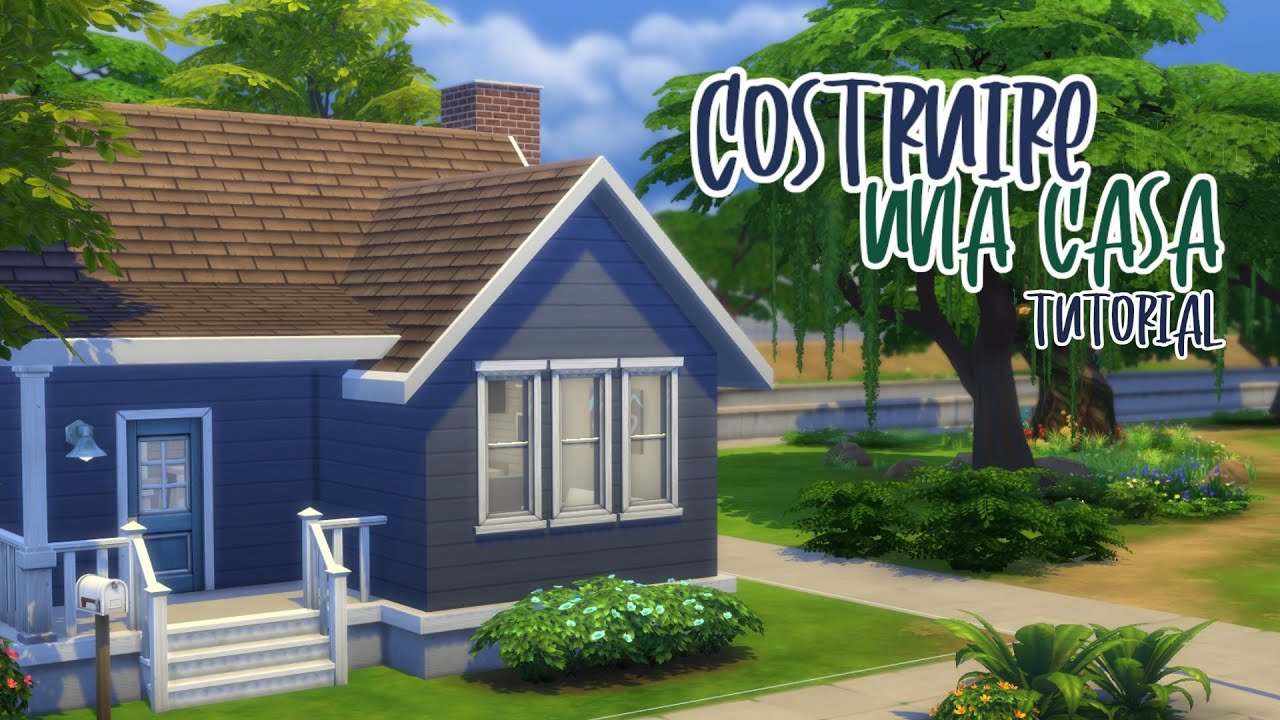 Come COSTRUIRE UNA CASA in The Sims 4 - Tutorial passo per passo - YouTube