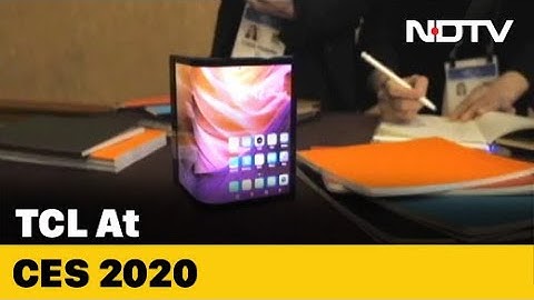 TCL Brings a Folding Phone