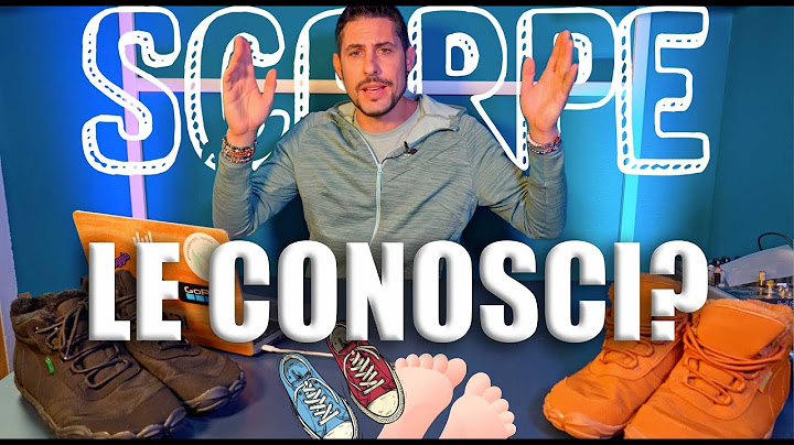 CONOSCI QUESTE SCARPE? Le Barefoot Saguaro