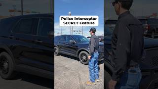 The Police Interceptor Feature You Cannot Get on a Regular Ford #shorts