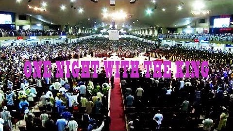 Bishop Oyedepo-One Night With The King&Feet Washing Service Jan.16th 2015