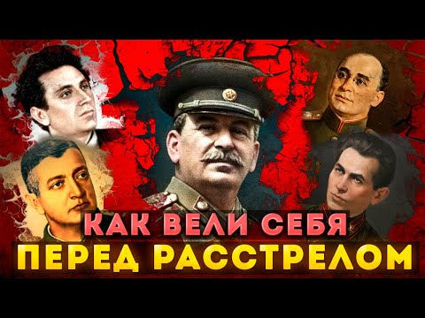 Ежов, Тухачевский, Зиновьев, Берия -  как они вели себя перед расстрелом?