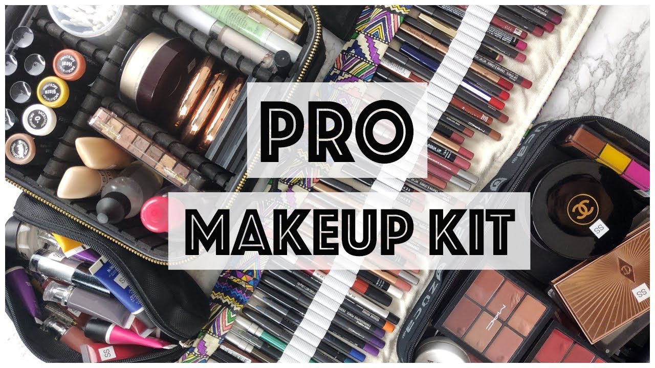 Inside My Pro Makeup Kit & Set Bag 