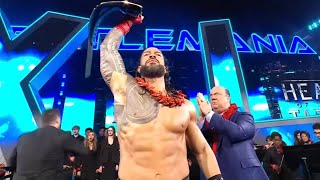 Roman Reigns EPIC Entrance LIVE WRESTLEMANIA XL Fan Footage