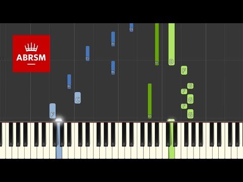 Film noir / ABRSM Piano Grade 5 2019 & 2020, C:3 / Synthesia Piano tutorial