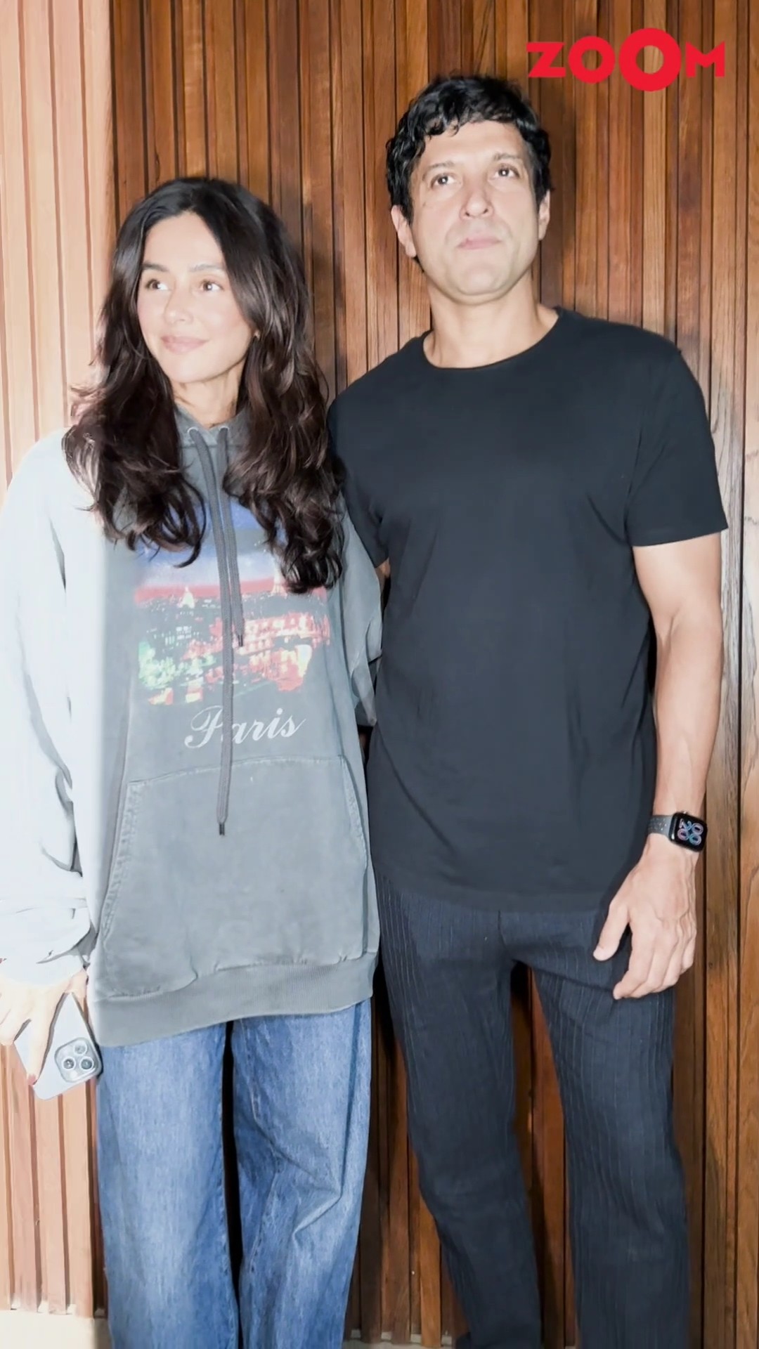 Farhan Akhtar-Shibani Dandekar's HAND in HAND moment as they celebrate actors' 51st birthday #shorts
