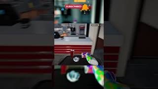 Restaurant Closing Time - Cleaning the All Tables | Fast Food Simulator: Prologue | #shorts