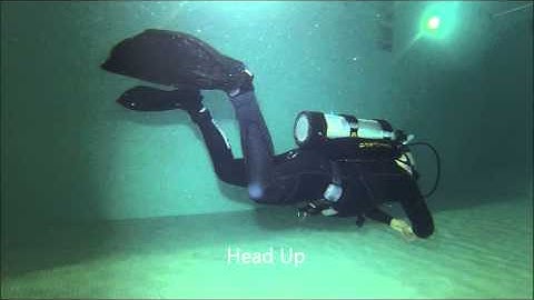 Ocean Quest Dive Centre - Modified Frog Kick with Caption