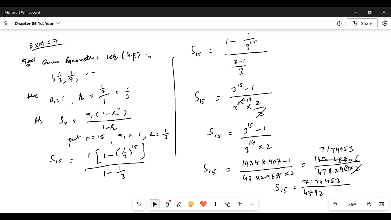 First year Exercise#6.7(Part-A)