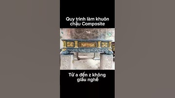 Quy trình làm khuôn chậu Composite từ A đến Z không giấu nghề