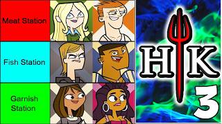 TOTAL DRAMA ISLAND HELLS KITCHEN SEASON 2: FIERCE DINNER SEVICE  || Ep3
