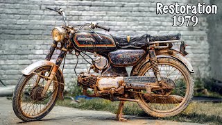 1979 Honda 110cc MotorCycle Restoration # 1 by Live With Creativity 784,839 views 1 year ago 16 minutes