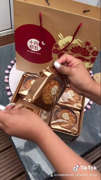 Burberry Unboxing- Mooncake Gift 2022 Mid-Autumn Festival 