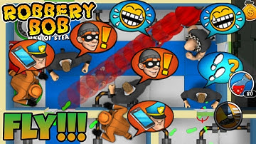 Robbery Bob - Super Biffen vs All Costumes in Robbery Bob 2 Part 17