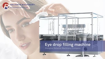 10ml eye drop bottle filling plugging capping machine ( rotary type ) RELIANCE