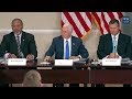 Trumps election integrity commission first meetingopening statements