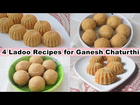 4 Ladoo Recipes For Ganesh Chaturthi Different Churma Ladoo Varities For Prasad