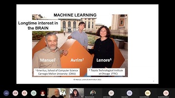 A Theoretical Computer Science Perspective on Consciousness by Prof  Lenore Blum