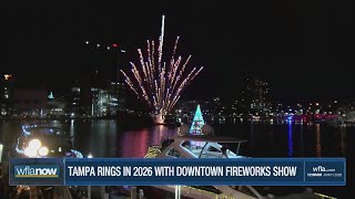 Tampa rings in 2026 with fireworks show