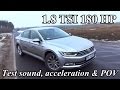 VW Passat - TEST DRIVE/LIGHTS/ACCELERATION - 1.8 TSI 180 HP