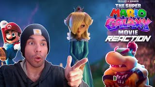 Super Mario Galaxy Movie Trailer REACTION
