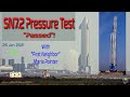 SpaceX Starship Boca Chica 2021 01 25 SN7.2 Smokey Pressure Test and Bluto [4K]