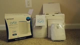Orbi Cable Modemrouter Mesh Unboxing