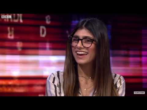 مقابلة مع الممثلة الاباحية ميا خليفة على قناة ال BBC