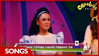 Video thumbnail of "CBeebies: Alice in Wonderland - Sing-a-long 'Imagination' Song"