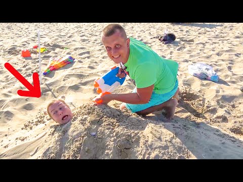 KOLYA VS. OKSANA. THE BEST WAY TO CALM DOWN YOUR WIFE. NERF BROS SHOW