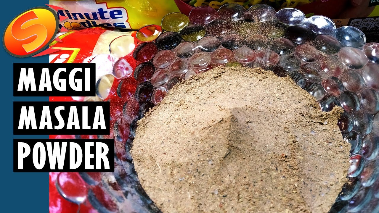 Maggi Masala Powder | (DIY + MSG FREE + Tasty) | Noodles Masala - YouTube