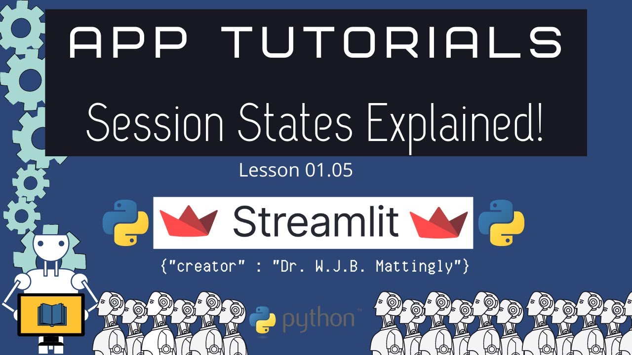 How To Use The Session State In Streamlit - Easy Tutorial! (Streamlit Tutorials 01.05