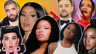 NICKI NEVER HAD TO FAKE IT! Cardi EFFECT?JT TEA!KATY RETURNS!Drake 100!Tinashe TOP 10!Normani 200MIL