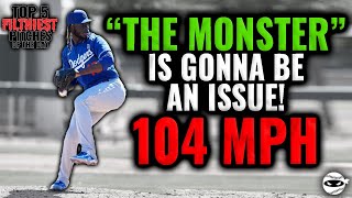 104 MPH by a 20 Year Old?? The Monster is gonna be a problem. #mlb Resimi